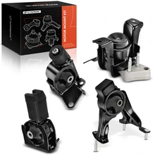 2003-2008 Toyota Matrix Engine Mount + Transmission Mount, 4 Pcs, Front & Rear, A-Premium, APEM178