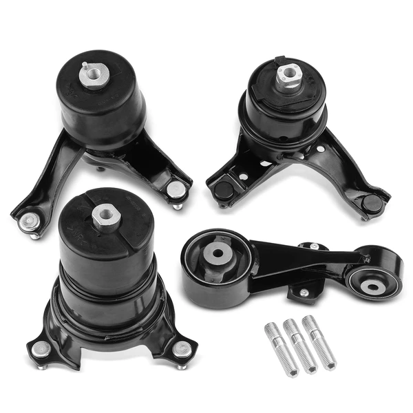 4-Pc Motor Mount + Torque Strut Mount + Transmission Mount, Front, A-Premium APEM182