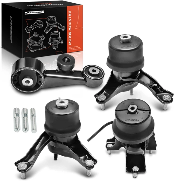 2013-2018 Toyota Avalon 4-Pc Engine Mount and Transmission Mount Kit Front A-Premium APEM365
