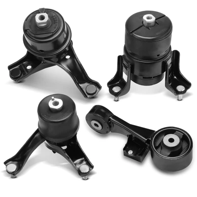 4 Pcs Engine Motor & Transmission Mount
