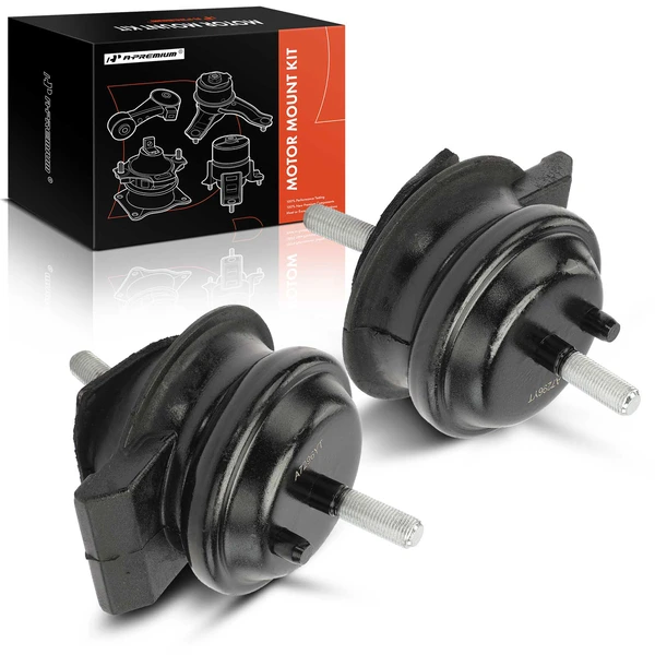 2-Pc Engine Motor Mount, Front, A-Premium APEM844
