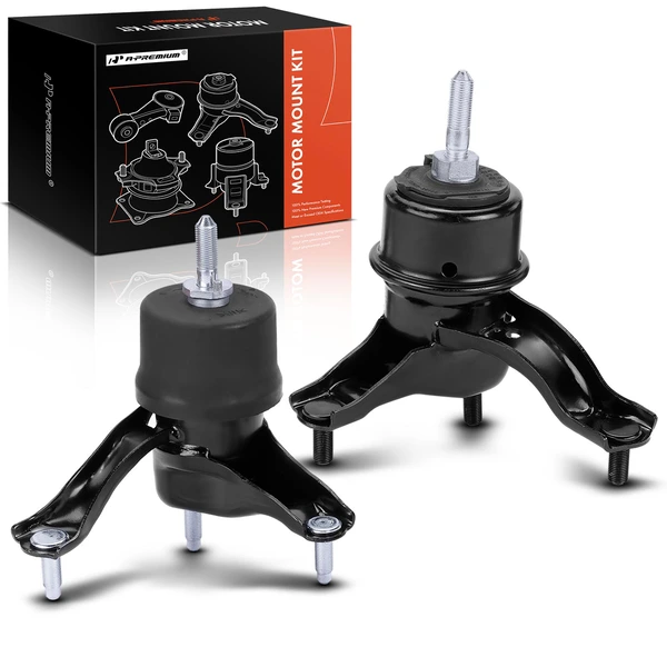 2-Pc Engine Mount and Transmission Mount Kit Front Right A-Premium APEM867