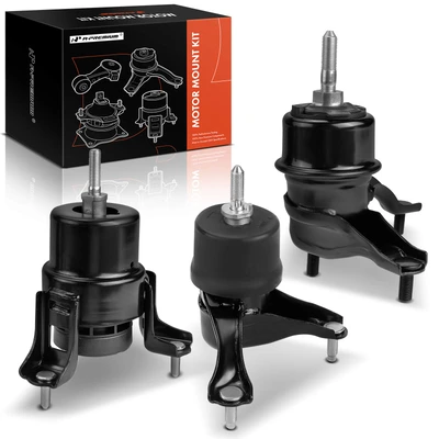 3 Pcs Engine Motor & Transmission Mount