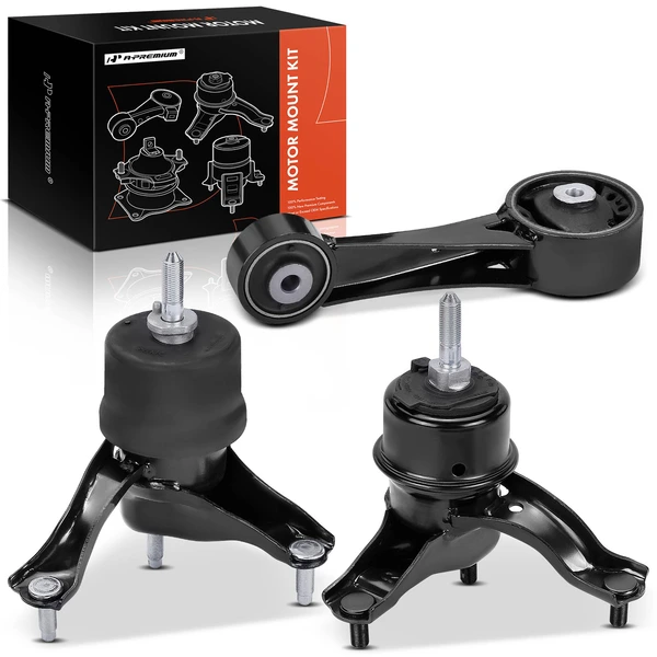 2011-2014 Toyota Sienna 3-Pc Engine Mount and Transmission Mount Kit Front Right & Rear A-Premium APEM907