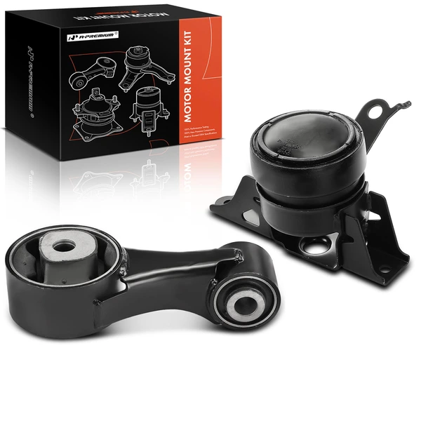 2-Pc Engine Mount and Transmission Mount Kit Front & Rear A-Premium APEM922