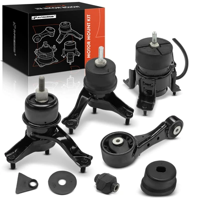 5 Pcs Engine Motor & Transmission & Torque Strut Mount