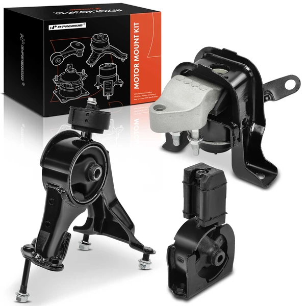 3-Pc Motor Mount Front & Rear A-Premium APEM1126