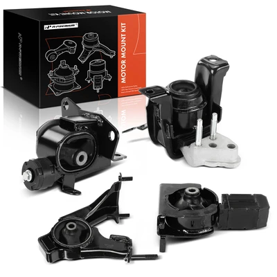 4 Pcs Engine Motor & Transmission Mount