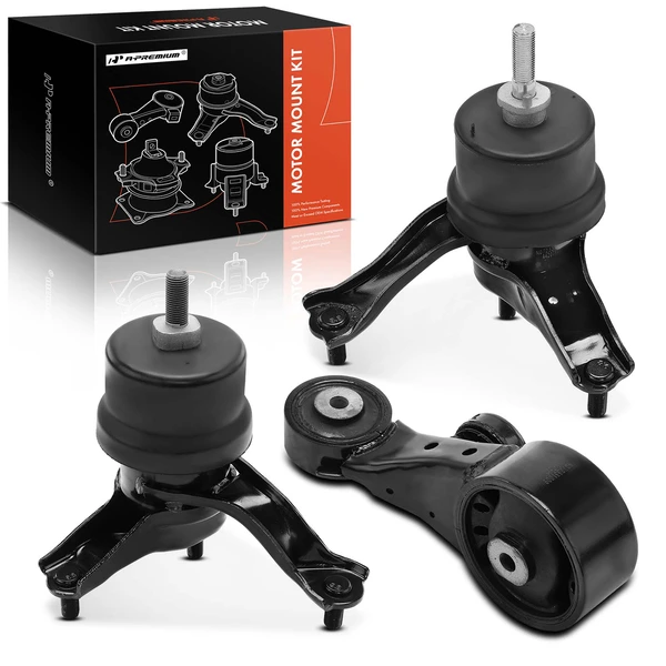 2007-2010 Toyota Sienna 3-Pc Engine Mount and Transmission Mount Kit Front Right A-Premium APEM1132