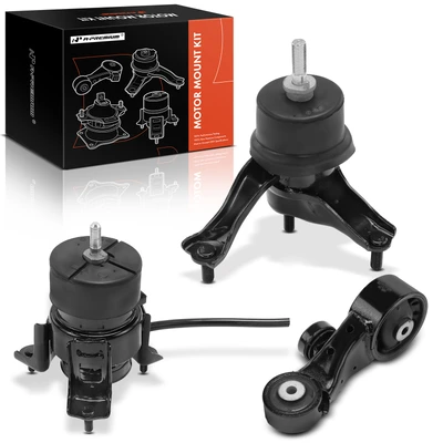 3 Pcs Engine Motor & Transmission & Torque Strut Mount