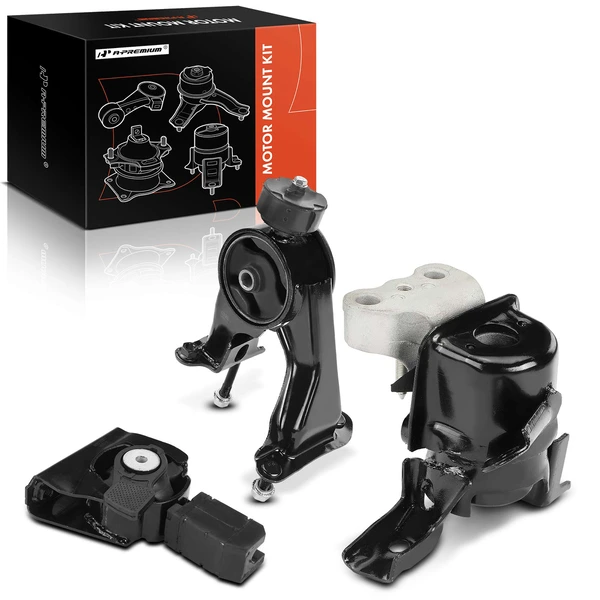 3-Pc Motor Mount, Front & Rear & Right, A-Premium APEM1175