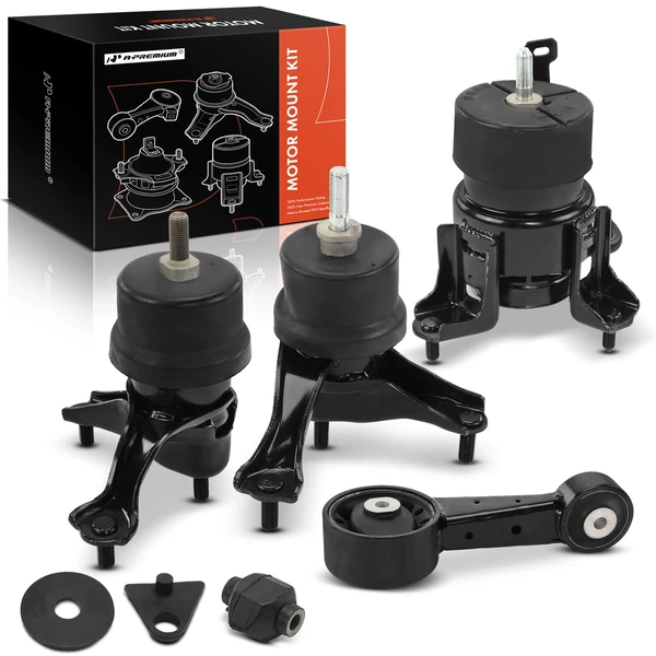 5-Pc Motor Mount + Transmission Mount + Torque Strut Mount, Front & Rear, A-Premium APEM1177