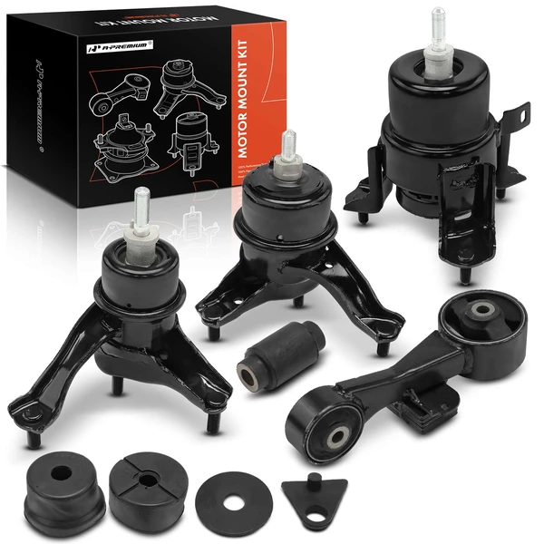 5-Pc Engine Mount and Transmission Mount Kit Front & Rear A-Premium APEM1178