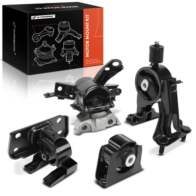 4 Pcs Engine Motor & Transmission Mount