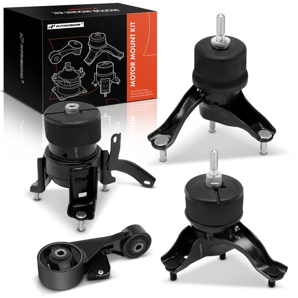 4-Pc Engine Mount and Transmission Mount Kit Left & Right A-Premium APEM1227