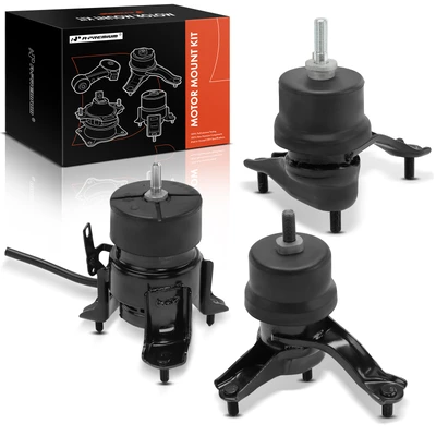 3 Pcs Engine Motor & Automatic Transmission Mount