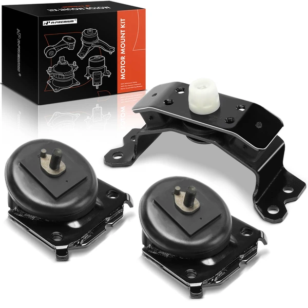 3-Pc Engine Mount + Automatic Transmission Mount, A-Premium APEM1457