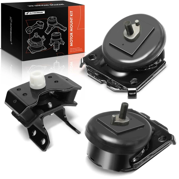 3-Pc Engine Mount + Transmission Mount, A-Premium APEM1459