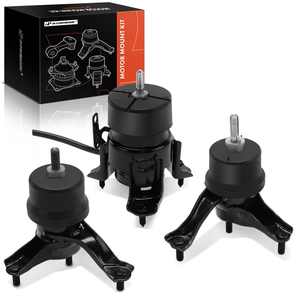 3 Pcs Engine Motor & Automatic Transmission Mount for 2007-2009 Lexus RX350