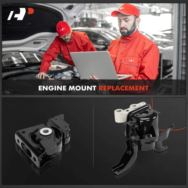 2-Pc Engine Mount Front A-Premium APEM1475