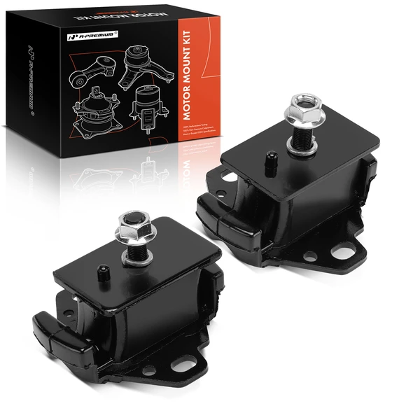 2-Pc Engine Mount Front Left & Front Right A-Premium APEM1479