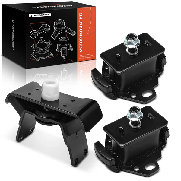 3-Pc Engine Motor + Automatic Transmission Mount, A-Premium APEM1480
