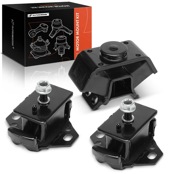 3-Pc Motor Mount + Transmission Mount, A-Premium APEM1484