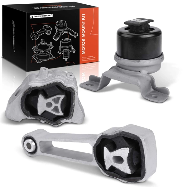 3 Pcs Engine Motor & Torque Strut Mount for 2008-2015 Volvo XC70