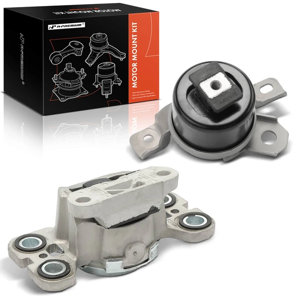 2-Pc Engine Mount, Front Left & Right, A-Premium APEM932