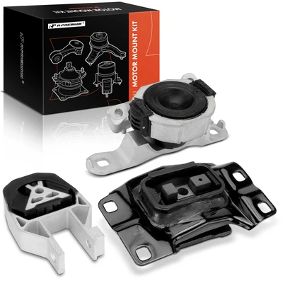 3 Pcs Engine Motor & Engine Torque Strut Mount & Trans Mount