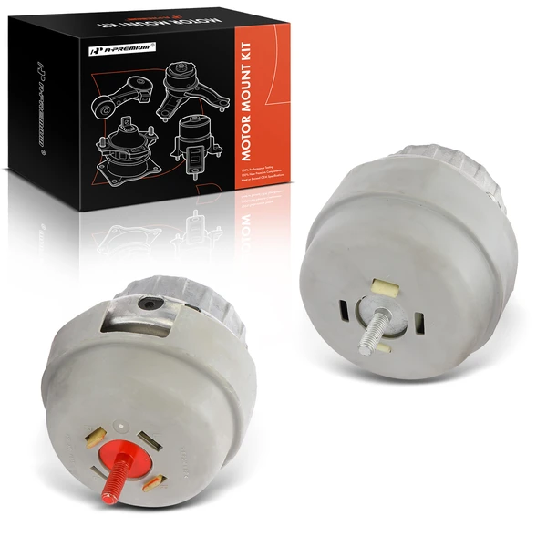 2 Pcs Front Driver & Passenger Motor Mount for 2006-2011 Audi A6