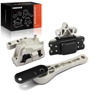 3 Pcs Automatic Motor Mount & Transmission Mount