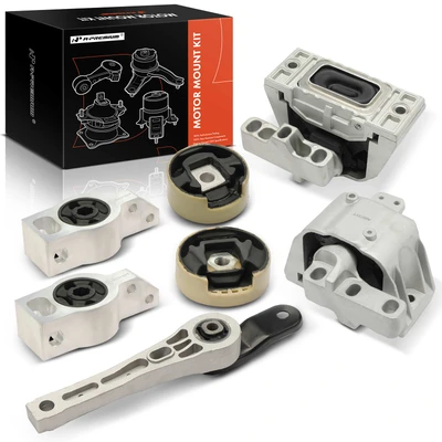 7 Pcs Automatic Engine Motor & Transmission Mount