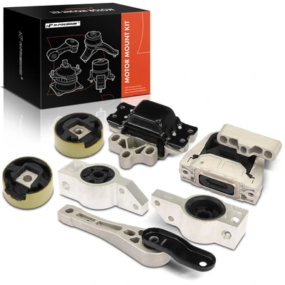 7 Pcs Engine & Transmission Mount