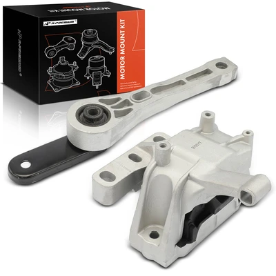 2 Pcs Engine Motor Mount