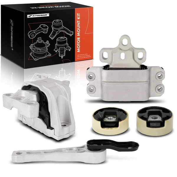 5 Pcs Engine Motor Mount & Transmission Mount for 2008-2009 Audi TT Quattro