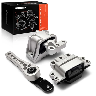 3 Pcs Engine Motor & Transmission Mount & Torque Strut Mount
