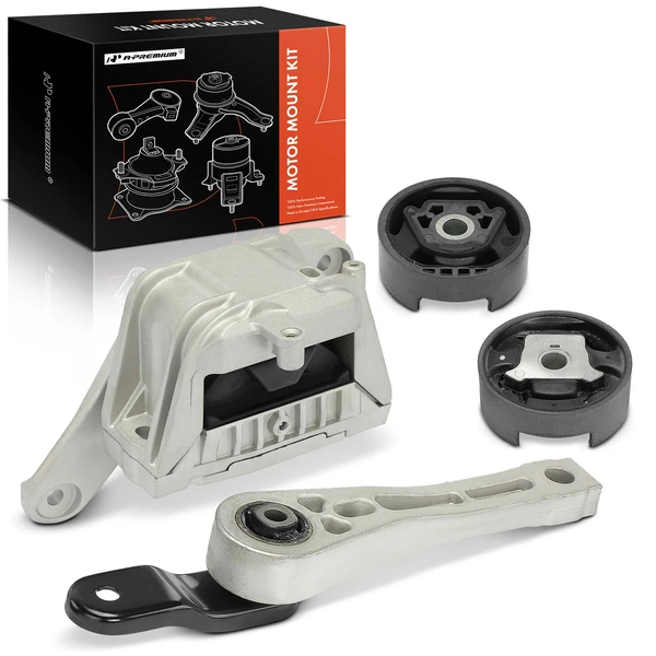 4-Pc Engine Mount Rear & Right A-Premium APEM1499