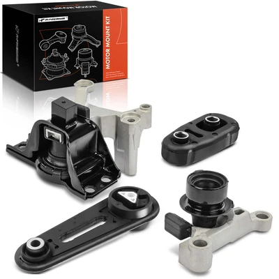 4 Pcs Engine Motor & Transmission Mount
