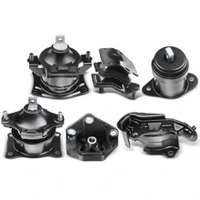 6-Pc Motor Mount + Transsmission Mount, Front & Rear, A-Premium APEM037