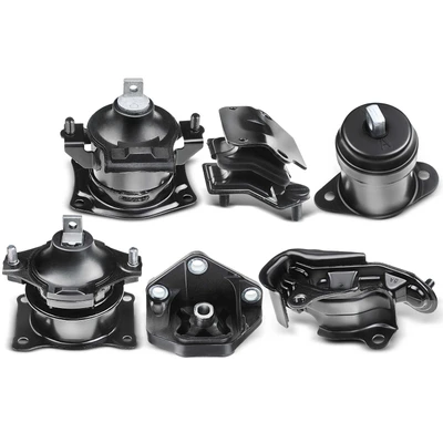6 Pcs Engine Motor & Transmission Mount