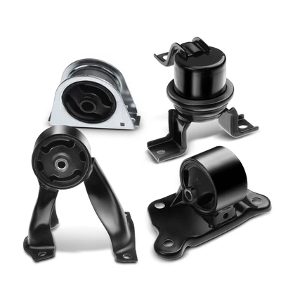 4 Pcs Engine Motor & Transmission Mount