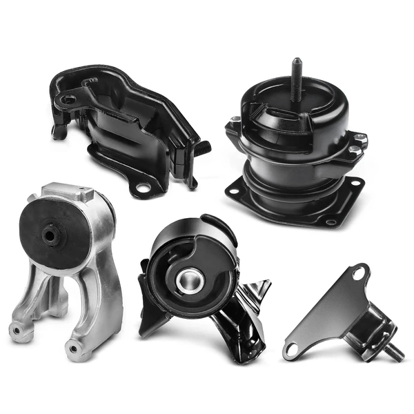 1999-2004 Honda Odyssey 5-Pc Engine Mount and Transmission Mount Kit Front & Rear A-Premium APEM040