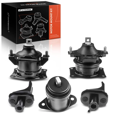 5 Pcs Engine Motor & Transmission Mount