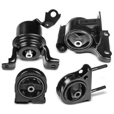 4 Pcs Engine Motor & Transmission Mount