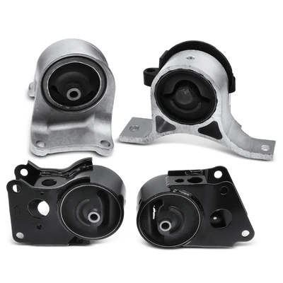 4 Pcs Engine Motor & Transmission Mount