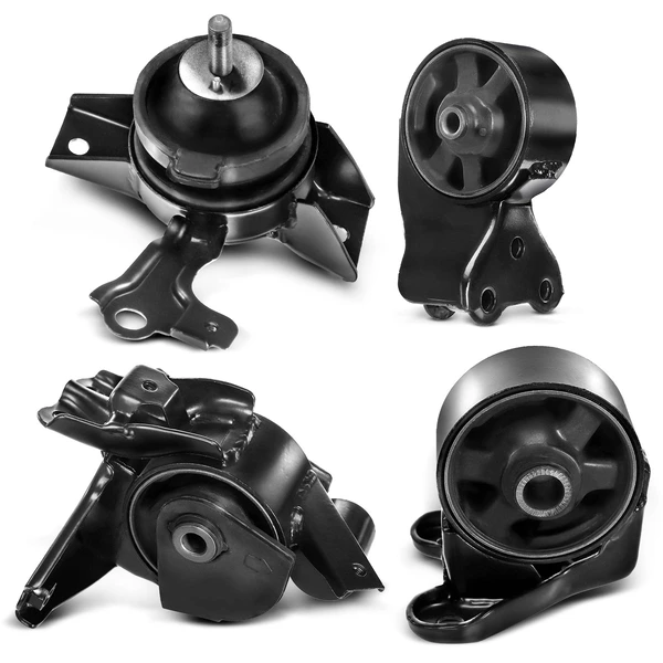 2001-2006 Hyundai Elantra 4-Pc Engine Mount and Transmission Mount Kit Front & Rear A-Premium APEM055