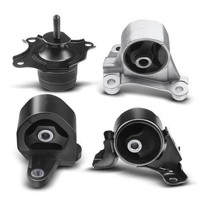 4 Pcs Engine Motor & Transmission Mount