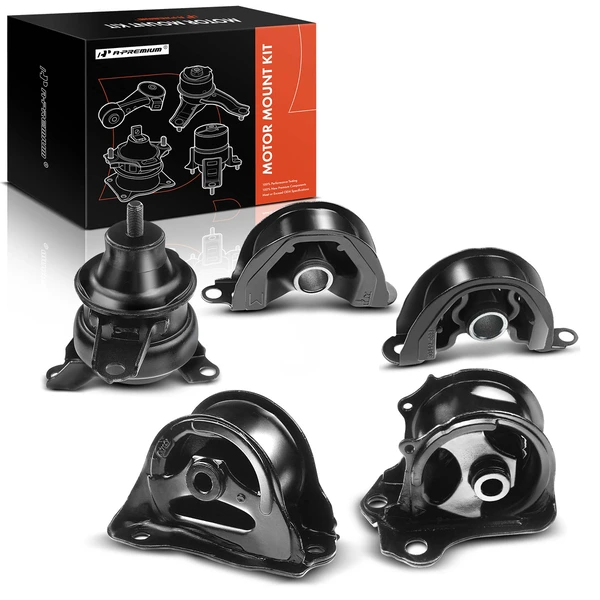5-Pc Motor Mount + Transmission Mount, Front & Rear, A-Premium APEM079