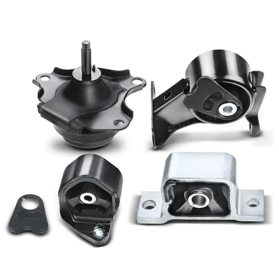 4 Pcs Engine Motor & Transmission Mount